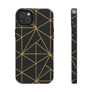 Tough Phone Case - Geometric Design Sleek Style Shield - Dipaliz - Mobile Cases