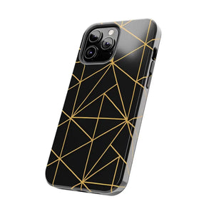 Tough Phone Case - Geometric Design Sleek Style Shield - Dipaliz - Mobile Cases
