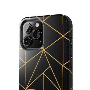 Tough Phone Case - Geometric Design Sleek Style Shield - Dipaliz - Mobile Cases