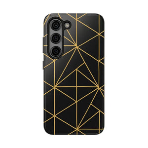 Tough Phone Case - Geometric Design Sleek Style Shield - Dipaliz - Samsung Galaxy S23 - Mobile Cases