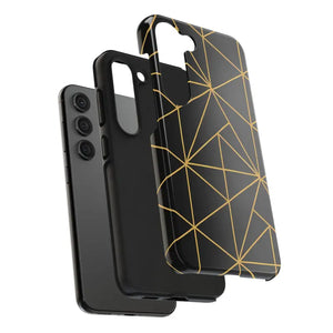 Tough Phone Case - Geometric Design Sleek Style Shield - Dipaliz - Mobile Cases