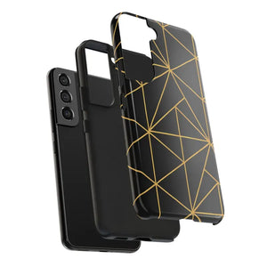 Tough Phone Case - Geometric Design Sleek Style Shield - Dipaliz - Mobile Cases