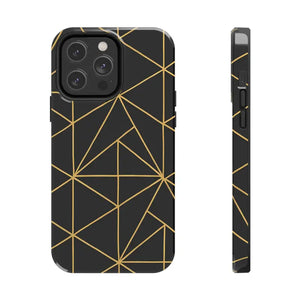 Tough Phone Case - Geometric Design Sleek Style Shield - Dipaliz - Iphone 14 Pro Max - Mobile Cases