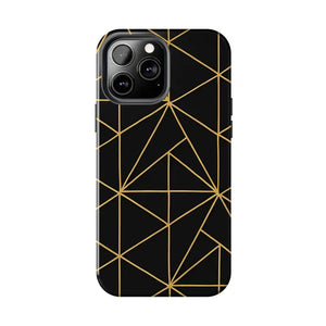 Tough Phone Case - Geometric Design Sleek Style Shield - Dipaliz - Mobile Cases
