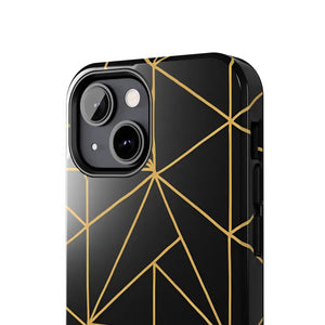 Tough Phone Case - Geometric Design Sleek Style Shield - Dipaliz - Mobile Cases