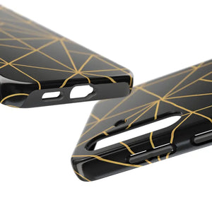 Tough Phone Case - Geometric Design Sleek Style Shield - Dipaliz - Mobile Cases
