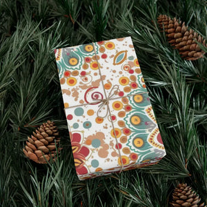 Geometric Gift Wrap Two Fab Finishes Bliss Dipaliz - Wrapping