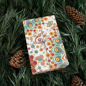 Geometric Gift Wrap Two Fab Finishes Bliss Dipaliz - Wrapping