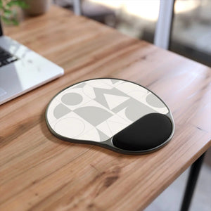 Geometric Mouse Pad – Memory Foam Wrist Rest - Dipaliz - Pads