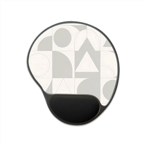 Geometric Mouse Pad – Memory Foam Wrist Rest - Dipaliz - Pads