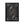 Geometric Noir Journal - Matte Black Abstract Design - Dipaliz - Journals