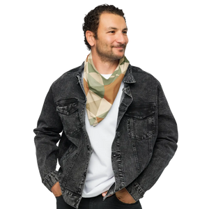 Urban Geometric Print Bandana - Soft Microfiber - Dipaliz - Bandanas & Headties