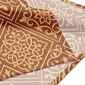 Vibrant Geometric Print Bandana Upf50 Recycled Fabric - Dipaliz - Bandanas & Headties