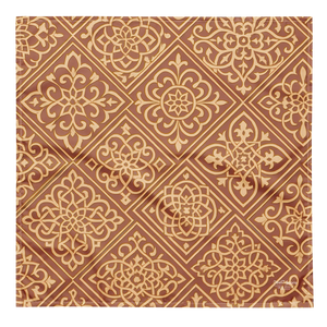 Vibrant Geometric Print Bandana Upf50 Recycled Fabric - Dipaliz - Bandanas & Headties