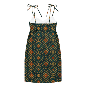 Emerald Green Midi – Built-in Bra Chiffon - Dipaliz - Dresses - Xs