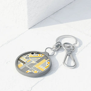 Sleek Matte Tpu Keyring Tag - Smooth Acrylic Style - Dipaliz - Keychains
