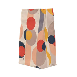 Geometric Polyester Lunch Bag Vibrant Pattern Fresh Style Dipaliz - 11.75’’ × 7.25’’ 4.75’’ - Bags