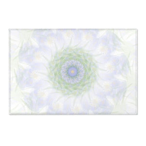 Purple Area Rugs Geometric Pattern Chenille - Dipaliz