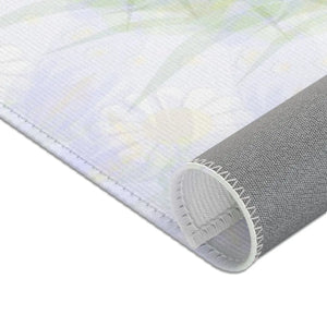 Purple Area Rugs Geometric Pattern Chenille - Dipaliz