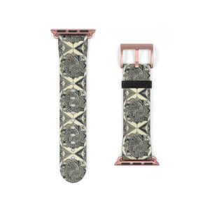 Chic Geometric Pattern Watch Band - Faux Leather - Dipaliz - Bands