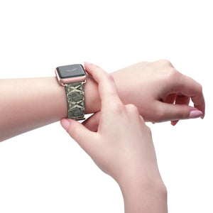 Chic Geometric Pattern Watch Band - Faux Leather - Dipaliz - Bands