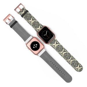 Chic Geometric Pattern Watch Band - Faux Leather - Dipaliz - Bands
