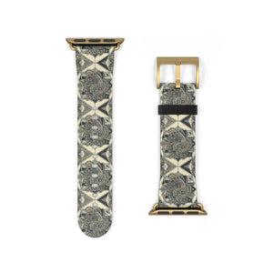 Chic Geometric Pattern Watch Band - Faux Leather - Dipaliz - Bands