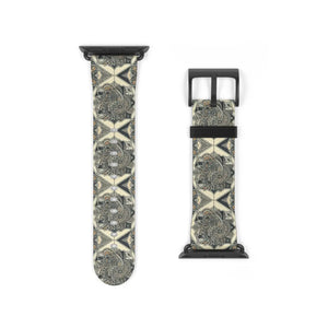 Chic Geometric Pattern Watch Band - Faux Leather - Dipaliz - Bands