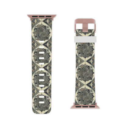 Elevate your Look with a Geometric Pattern Watch Band - Accessories