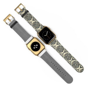 Chic Geometric Pattern Watch Band - Faux Leather - Dipaliz - Bands