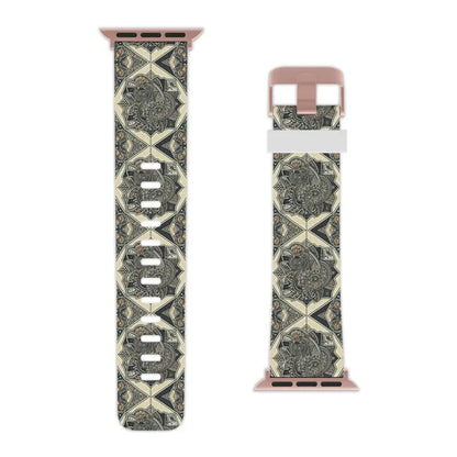 Elevate your Look with a Geometric Pattern Watch Band - Accessories