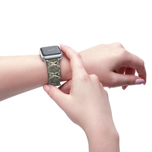 Chic Geometric Pattern Watch Band - Faux Leather - Dipaliz - Bands