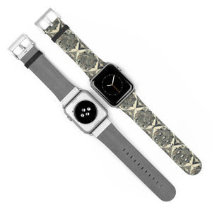 Chic Geometric Pattern Watch Band - Faux Leather - Dipaliz - Bands