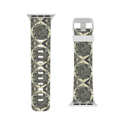 Elevate your Look with a Geometric Pattern Watch Band - Accessories