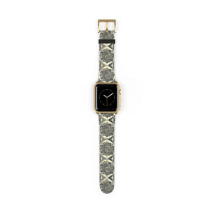 Watch Band - Geometric Pattern Faux Leather Style - Dipaliz - Bands