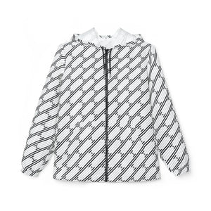 Stylish Geometric Windbreaker Jacket - Lightweight - Dipaliz - Windbreakers