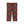 Geometric Retro Capri Leggings, Orange & Purple Aztec Print - s