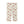 Geometric Rose Gold Capri Leggings – Blush Hexagon All-over Print - s
