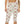 Geometric Rose Gold Capri Leggings – Blush Hexagon All-over Print - s