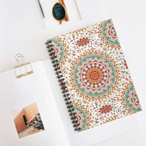 Geometric Spiral Notebook - Creative Design Style - Dipaliz - one Size - Notebooks & Notepads