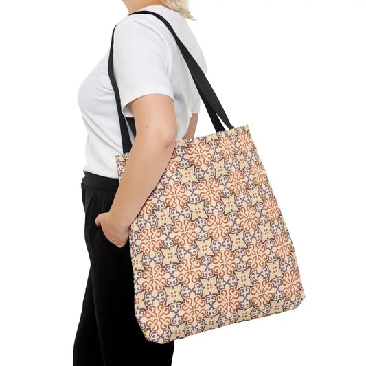 Dazzle with a Stylish Geometric Tote Bag - Large Bags