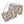 Geometric Chic Clutch - Saffiano Pattern Finish - Dipaliz - Bags