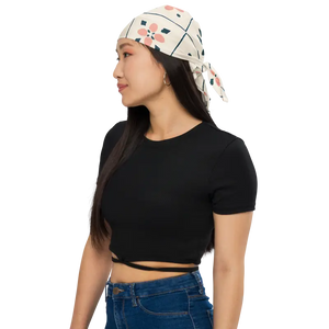 All-over Print Bandana Geometrical Floral Vibrant Versatility Dipaliz - l - Bandanas & Headties