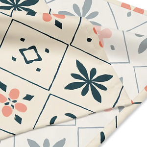 All-over Print Bandana Geometrical Floral Vibrant Versatility Dipaliz - Bandanas & Headties