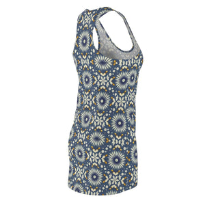 Floral Bliss Racerback – Polyester Dress - Dipaliz - Dresses - Xs