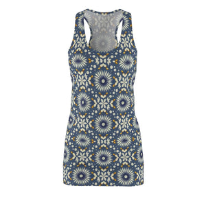 Floral Bliss Racerback – Polyester Dress - Dipaliz - Dresses - Xs