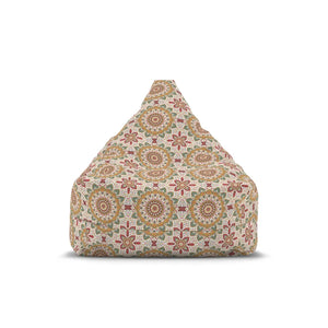 Geometrical Pattern Bean Bag Cover – Durable Material - Dipaliz - Slipcovers