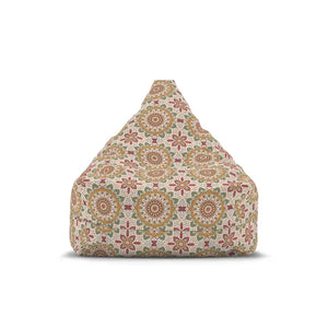 Geometrical Pattern Bean Bag Cover Durable Material Mandala - Dipaliz - 27’’ × 30’’ 25’’ / Without Insert - Slipcovers