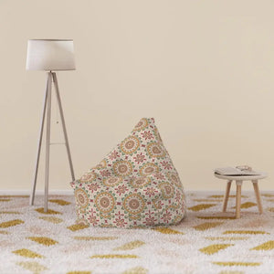 Geometrical Pattern Bean Bag Cover Durable Material Mandala - Dipaliz - Slipcovers