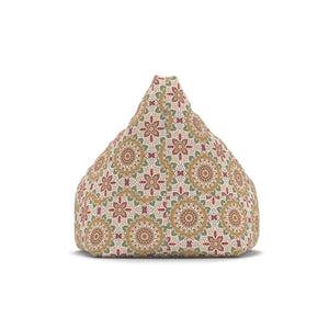 Geometrical Pattern Bean Bag Cover Durable Material Mandala - Dipaliz - Slipcovers
